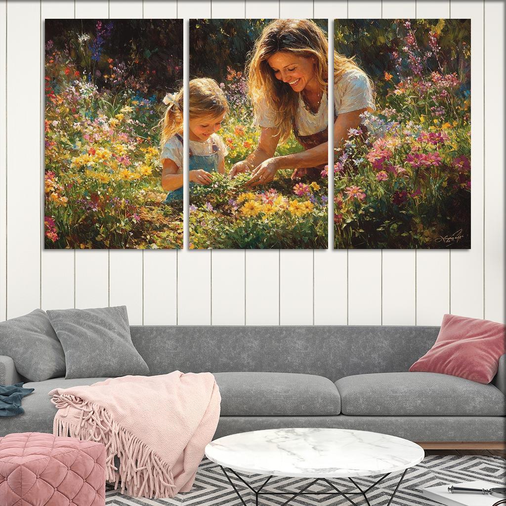 The Garden Of Love Nurtured By A Mother's Hands One-piece Frames