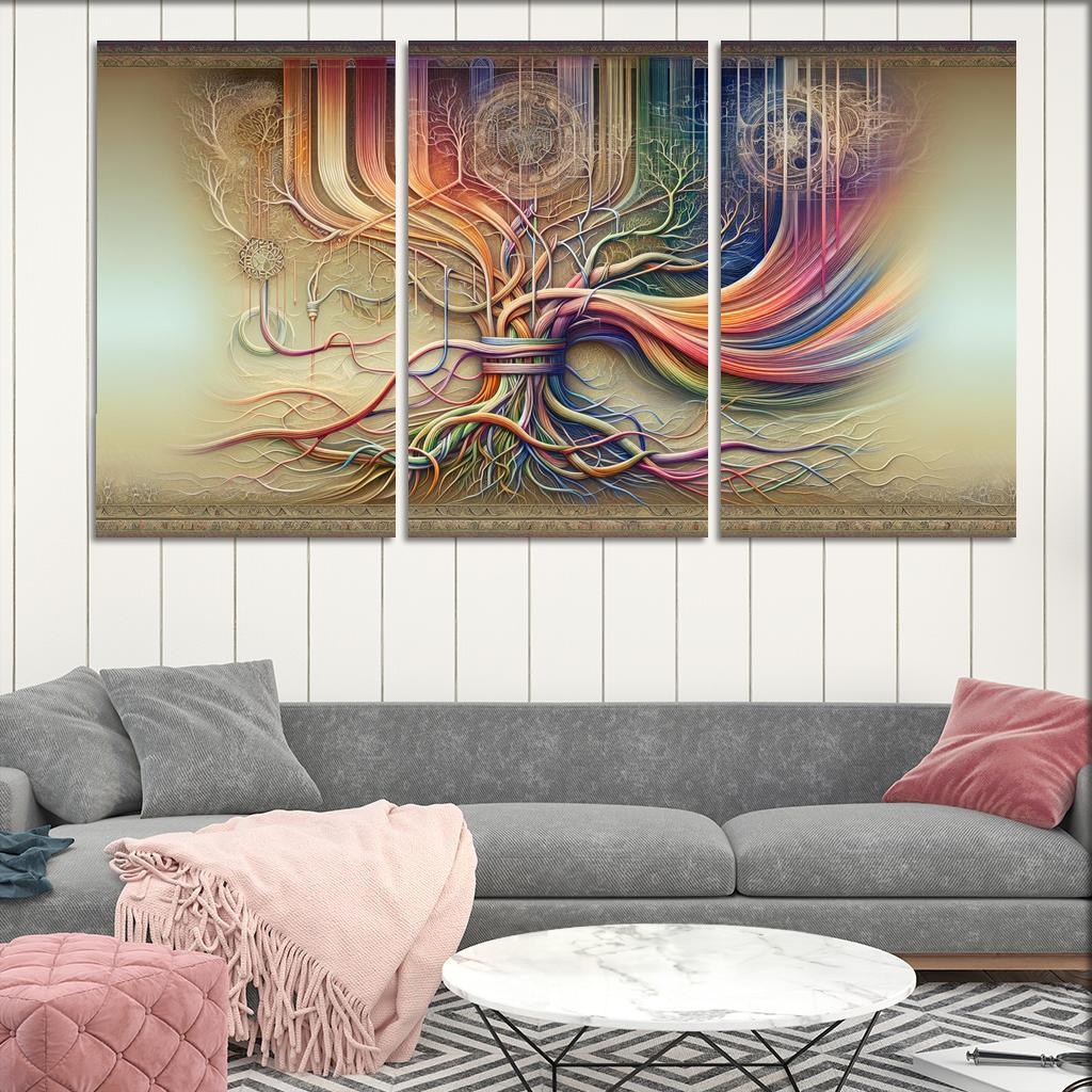 Threads Of Time And Space Premium Artwork Frames