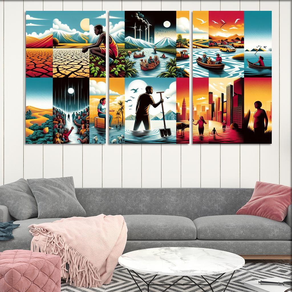 Interconnected Futures The Global Impact Of Climate Change Art Trends