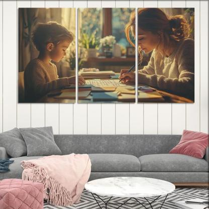 Love In Every Letter A Mothers Words Custom Paintings Frame