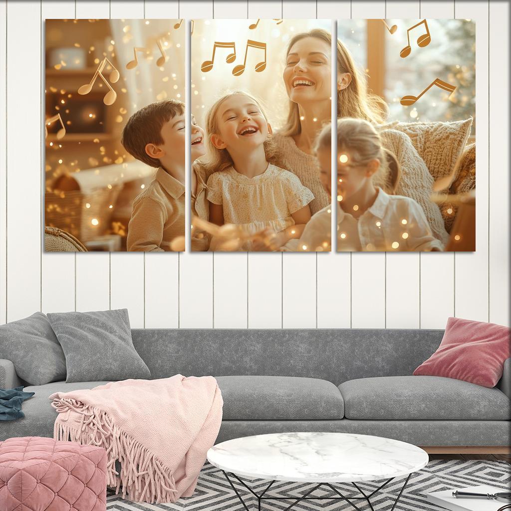 A Symphony Of Love Music That Connects Custom Paintings Frame