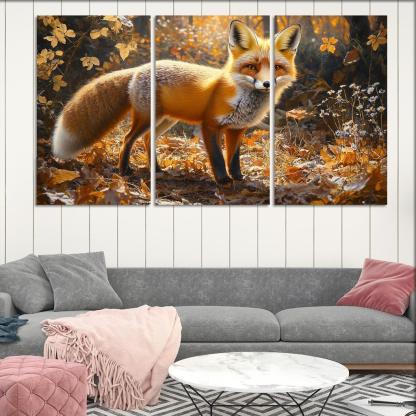 The Majestic Red Fox The Forest's Cunning Hunter Art Trends