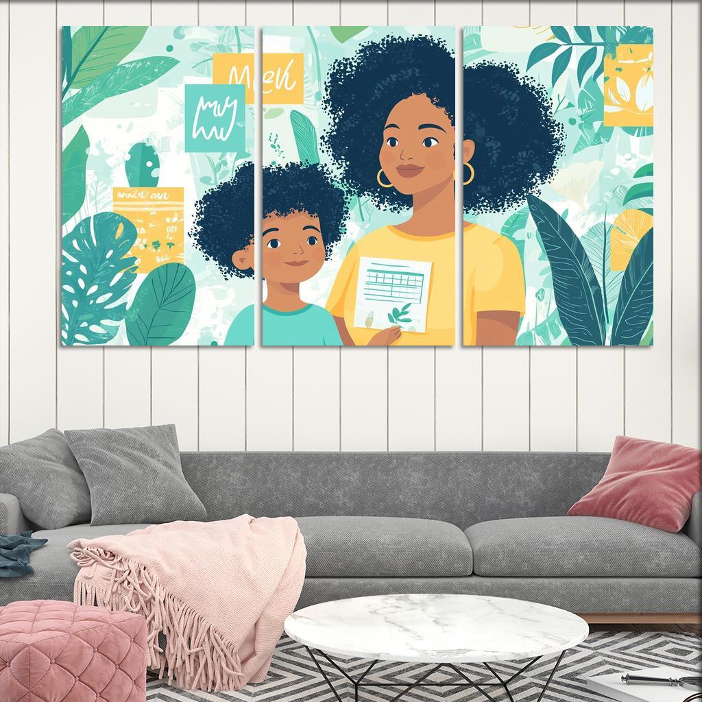 The Shield Of Strength A Mothers Protective Love One-piece Frames