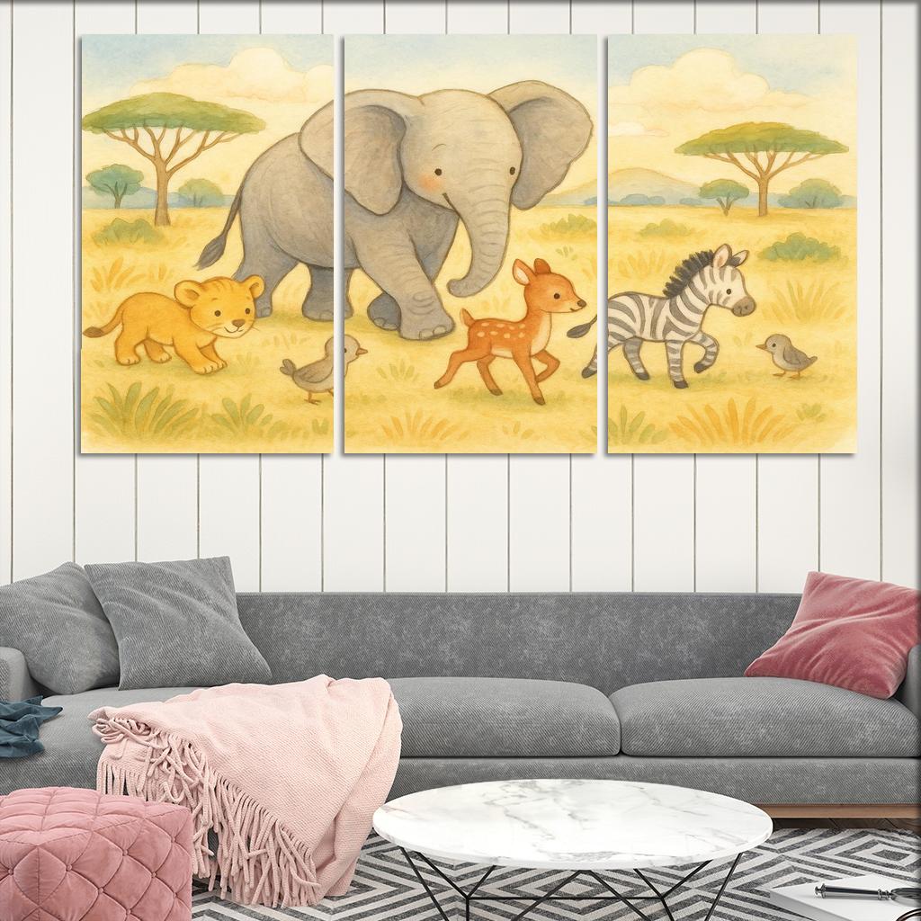Gentle Giant Elephant Quest Premium Artwork Frames