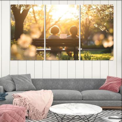 The Love That Transcends Time A Mother's Heart Canvas Paintings Frame