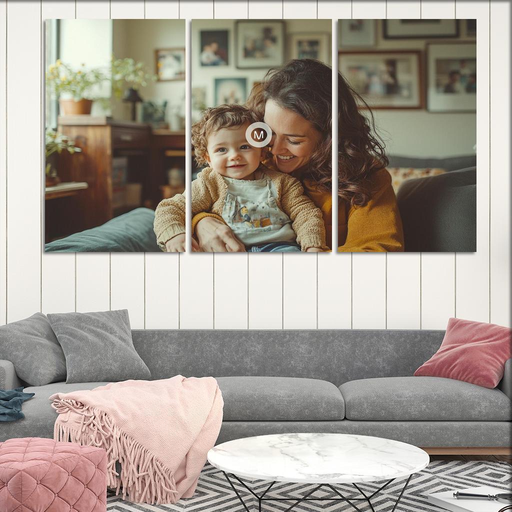 The Nurturers Embrace A Mothers Love Canvas Paintings Frame
