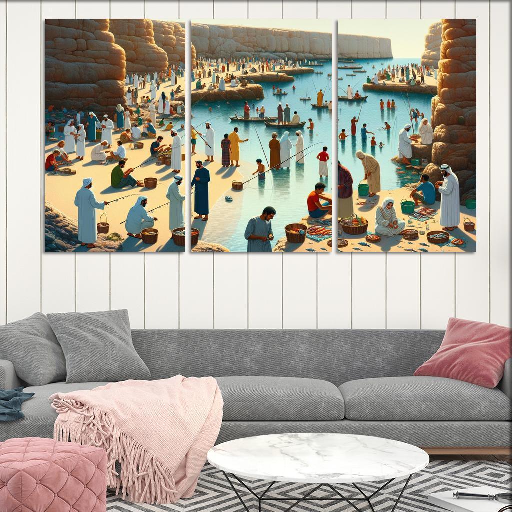 Fisherman's Cove Bounty Of The Sea Premium Artwork Frames