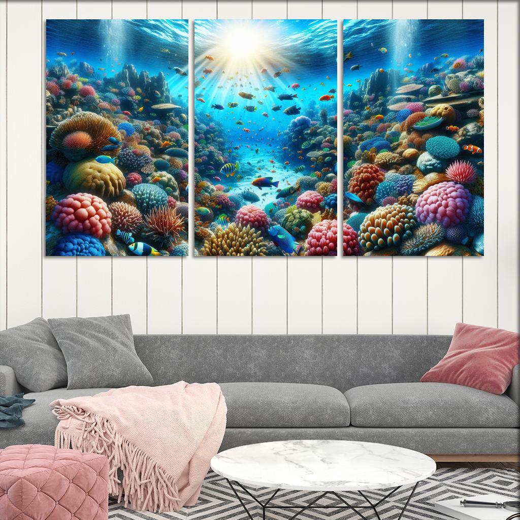 Mystic Waters An Adventure Seekers' Cove Custom Paintings Frame