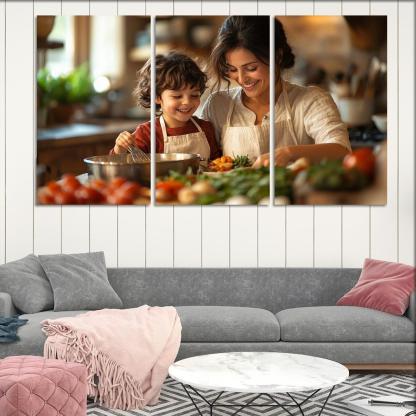 The Heart Of Home A Mothers Unconditional Love Canvas Paintings Frame