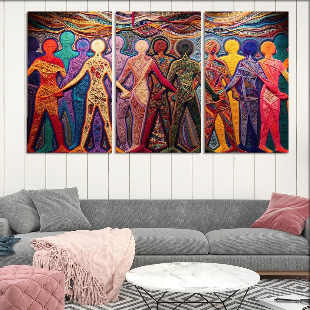 Threads Of Justice The Fabric Of Community Resilience Art Trends