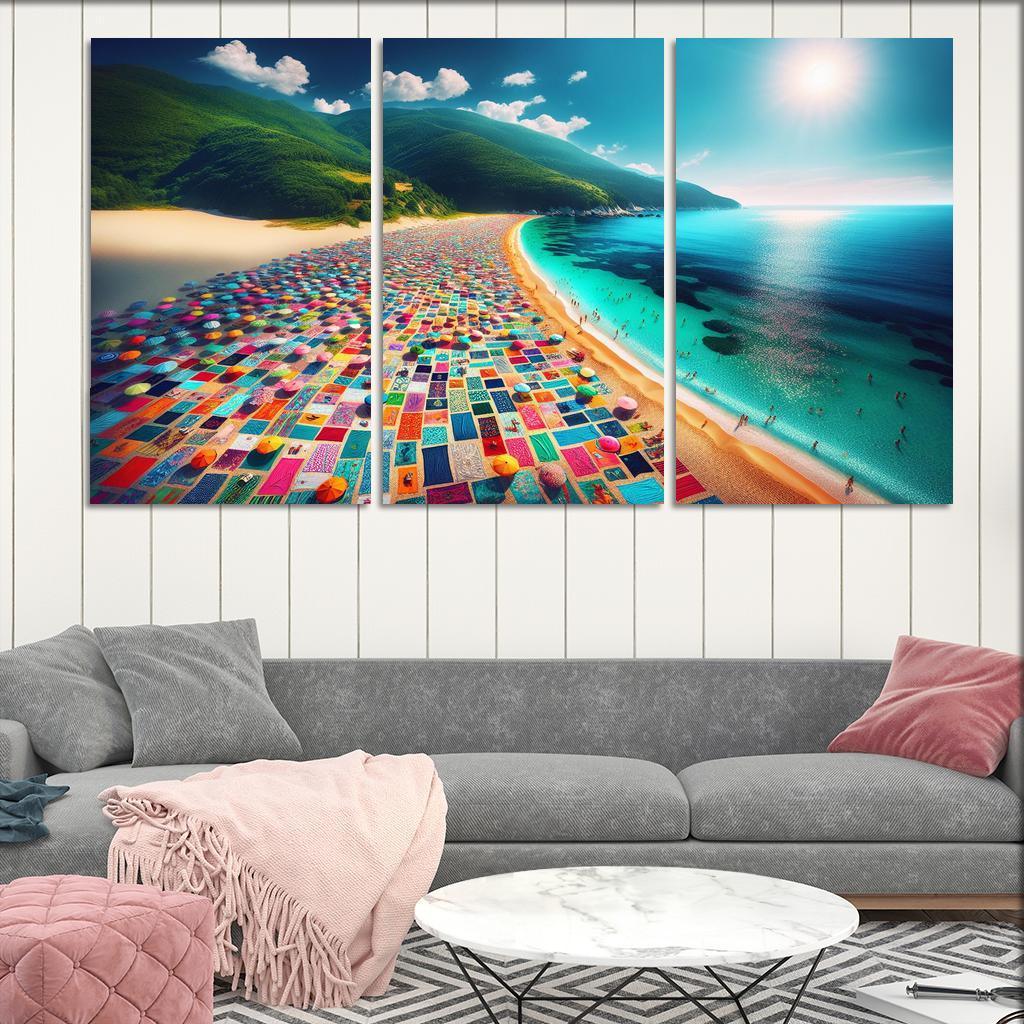 Emerald Isle A Slice Of Paradise Custom Paintings Frame