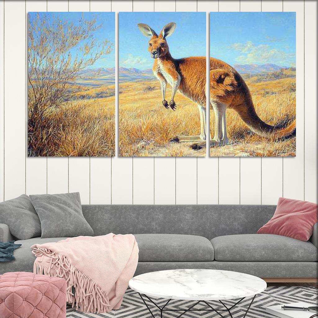 The Majestic Red Kangaroo The Australian Icon Art Trends