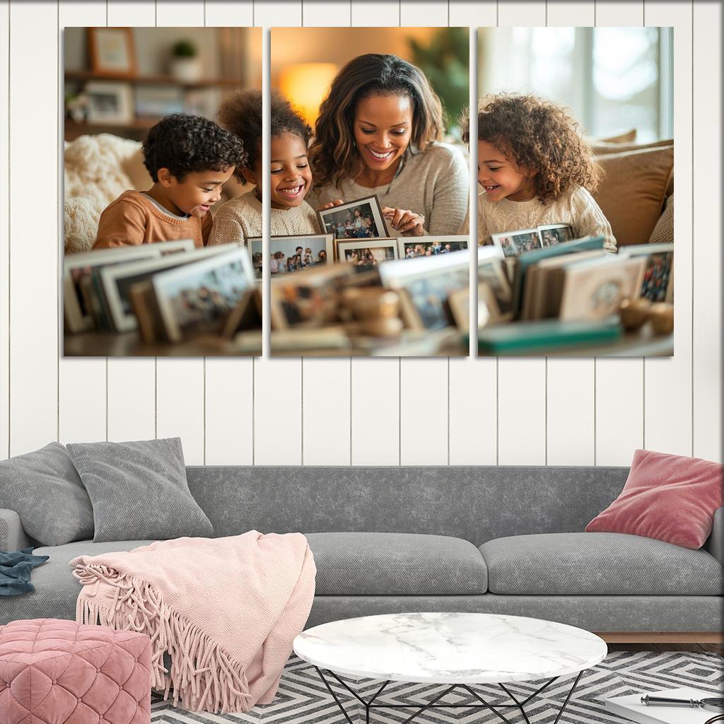 Treasured Memories A Journey Through Time Modern Paintings Frame