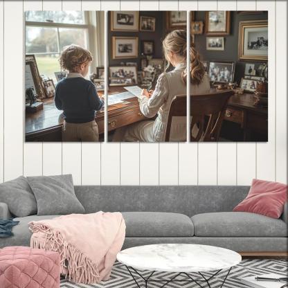 Letters To The Future A Mother's Legacy Canvas Paintings Frame