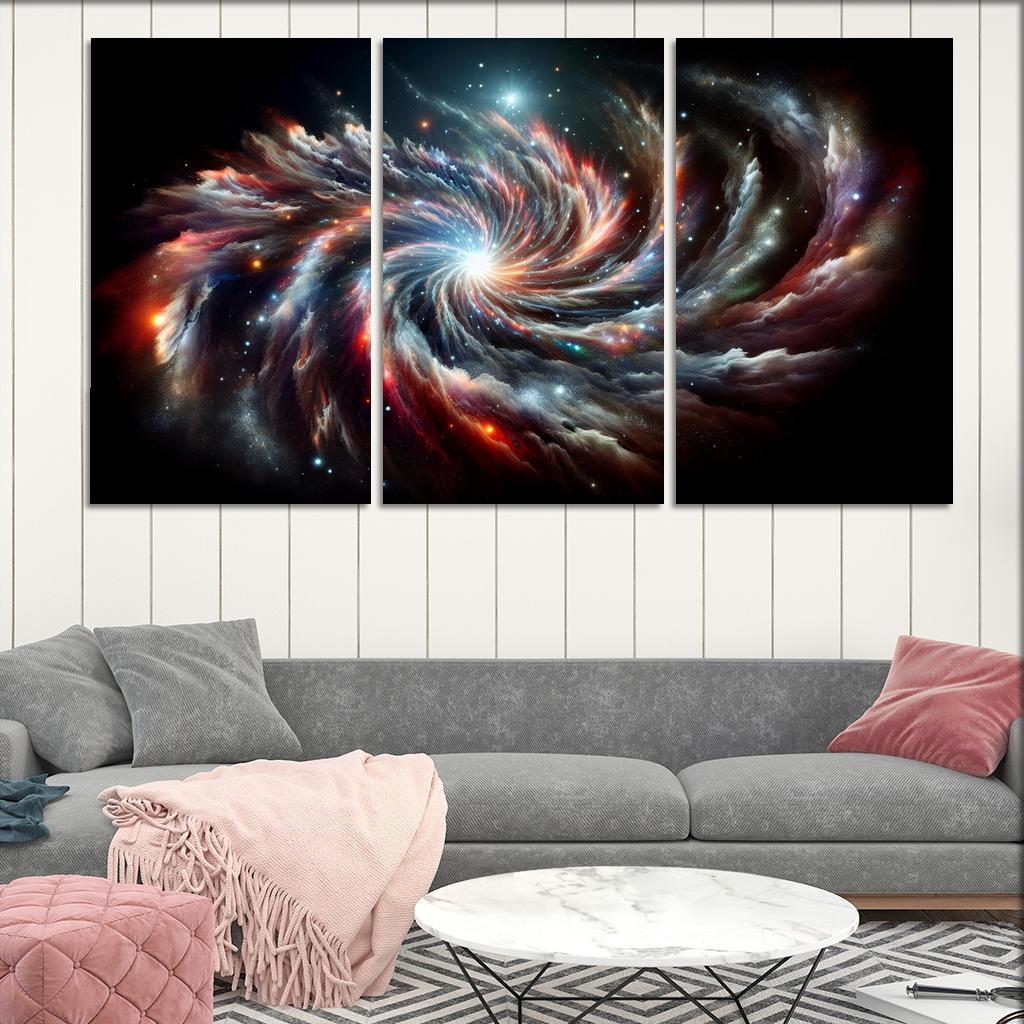 The Role Of Supernovae In Cosmic Chemistry Abstract Paintings Frame