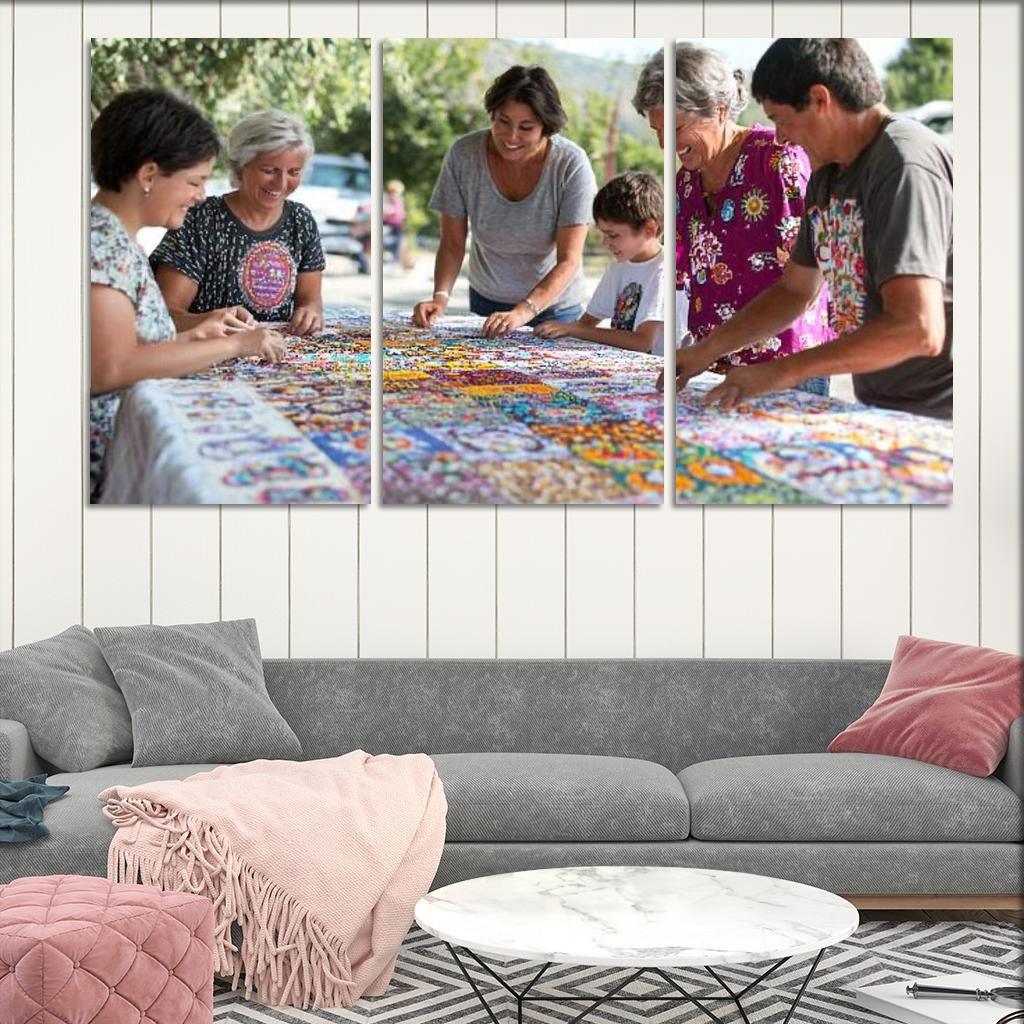 A Tapestry Of Love A Mothers Legacy Modern Paintings Frame