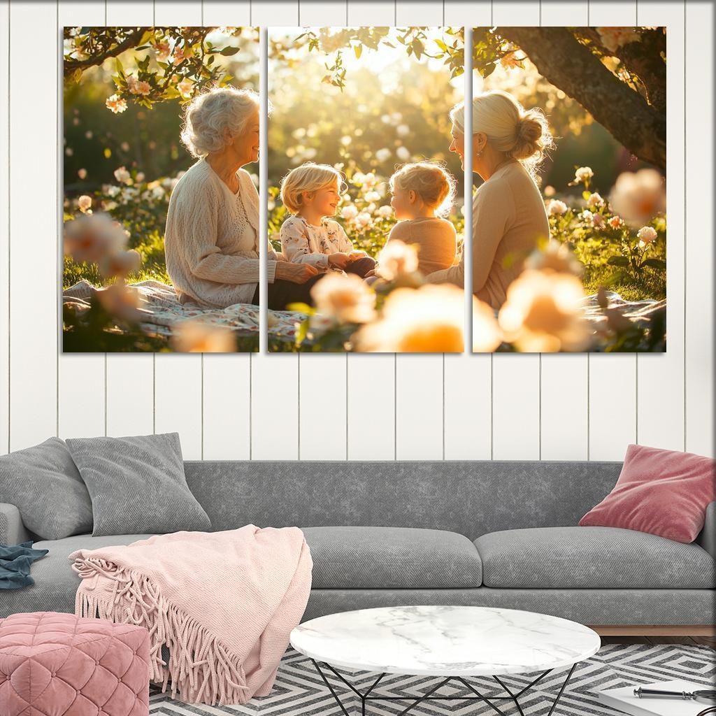 Through Generations The Legacy Of A Mother's Love One-piece Frames