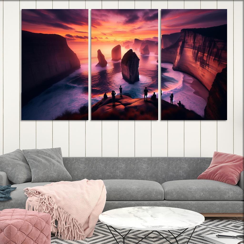 Sunset Cliffs Scenic Vistas Art Trends