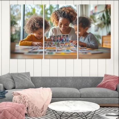 Mosaic Of Love A Mothers Legacy Canvas Paintings Frame