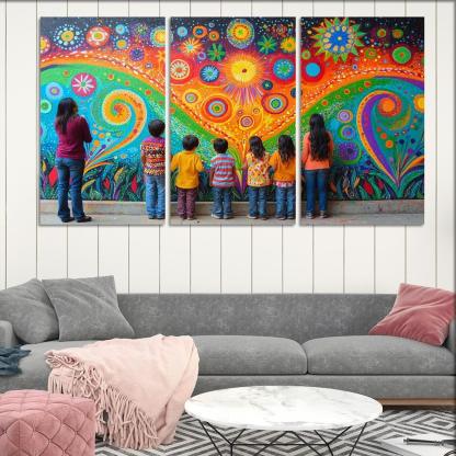 A Mothers Love The Heartbeat Of The Family Custom Paintings Frame