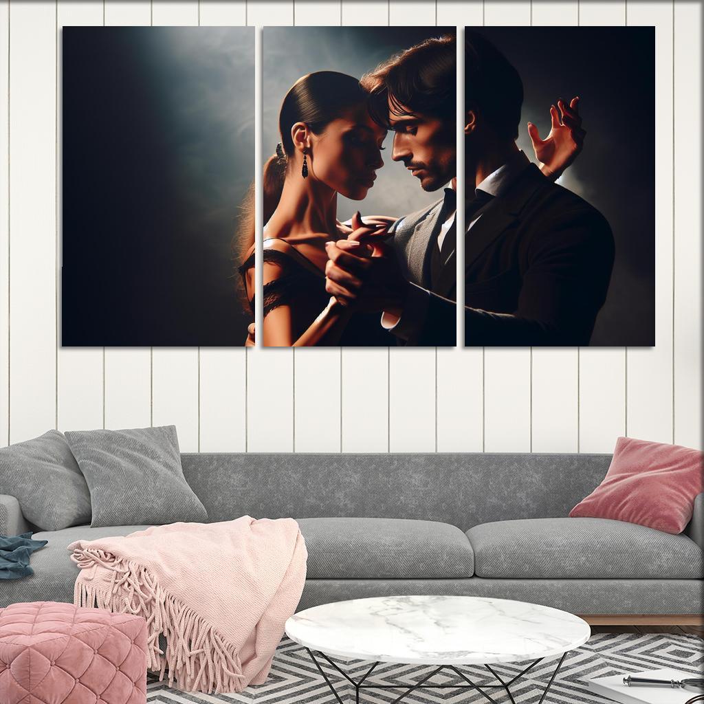 Tango The Dance Of Passion Modern Paintings Frame