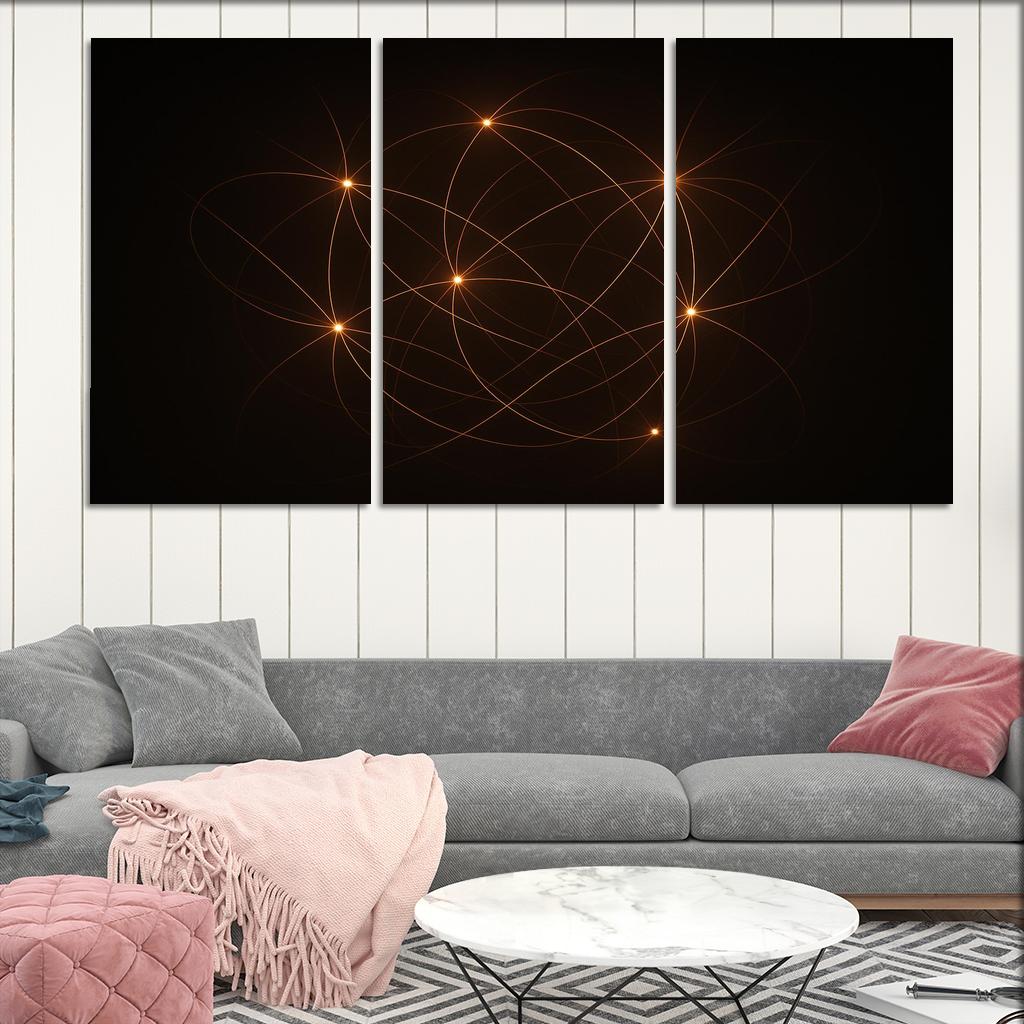 Symphony Of The Invisible Threads Premium Artwork Frames