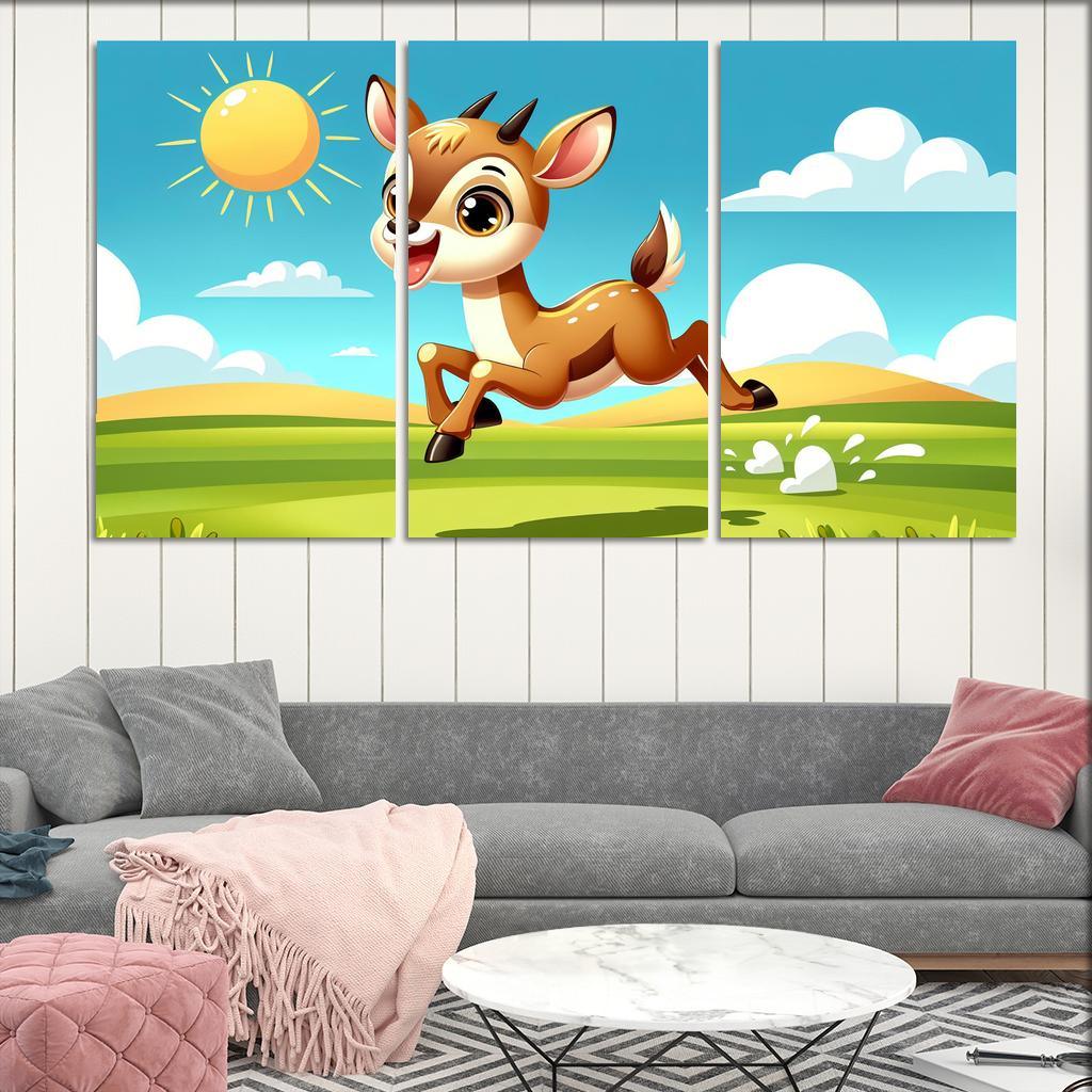 Exploring Antelope Modern Paintings Frame