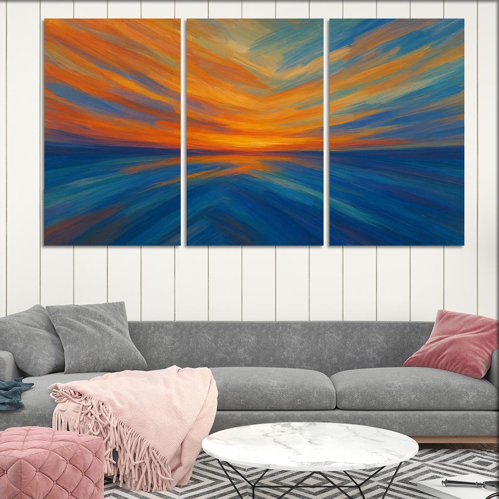 Ode To The Ever-changing Horizon Premium Artwork Frames