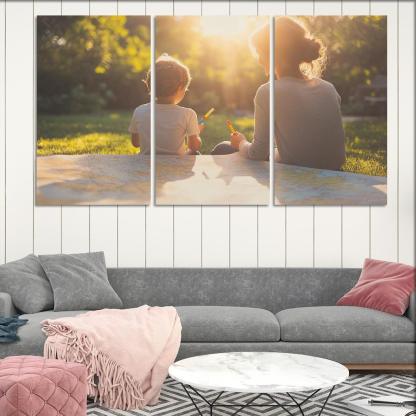 The Map Of Memories Navigating A Mothers Love One-piece Frames