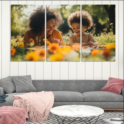 The Gift Of Time A Mothers Presence Custom Paintings Frame