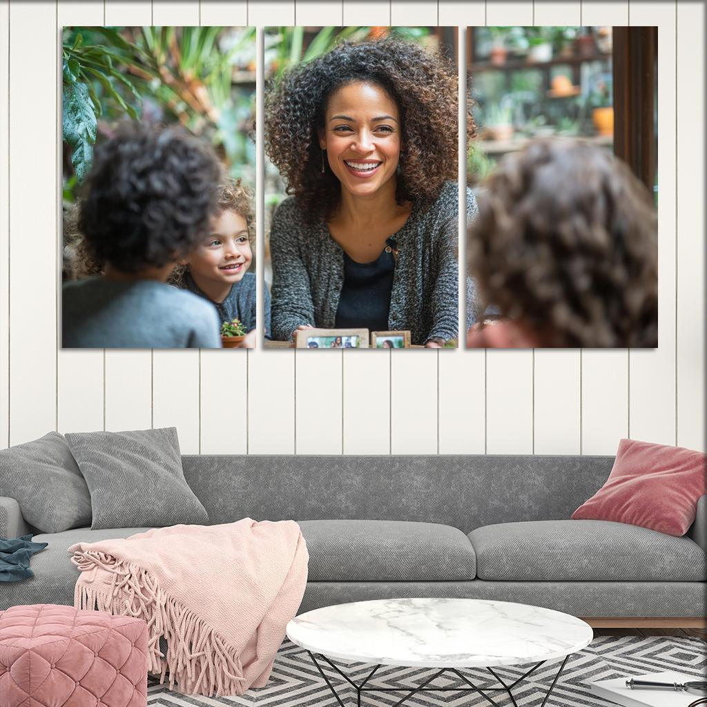 The Legacy Of Love Passing Down Values Custom Paintings Frame