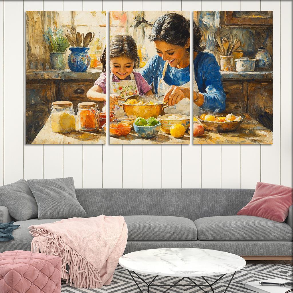 Culinary Memories The Recipe Of Love Custom Paintings Frame