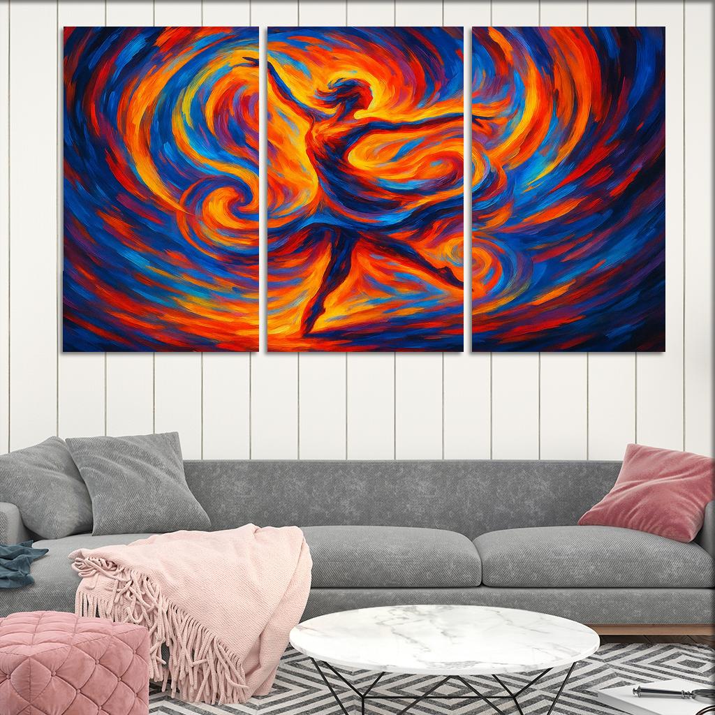 Dance Of The Boundless Spirit Premium Artwork Frames