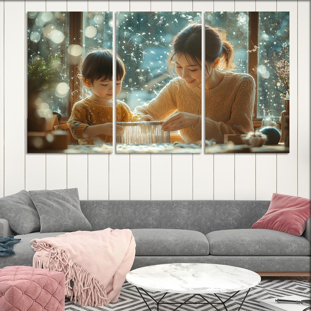Threads Of Hope Weaving A Mother's Dreams One-piece Frames