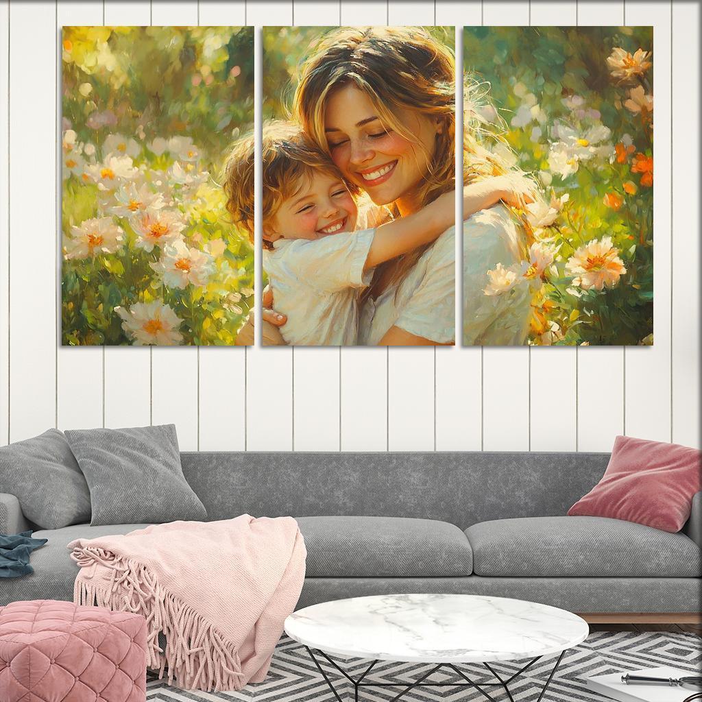 Unconditional Love A Mothers Gift Canvas Paintings Frame