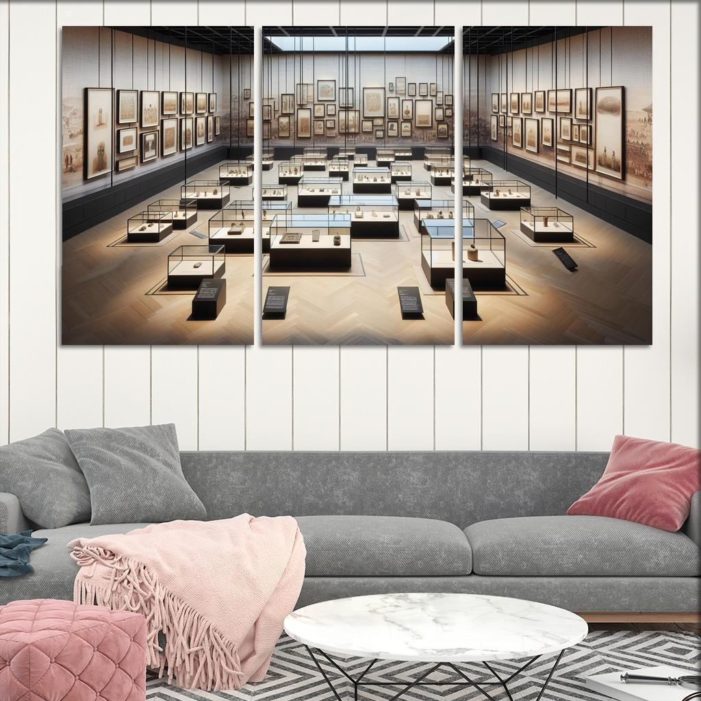 Stolen Heritage The Fight for Cultural Repatriation 3 Piece HD Canvas Wall Art-Original Frame