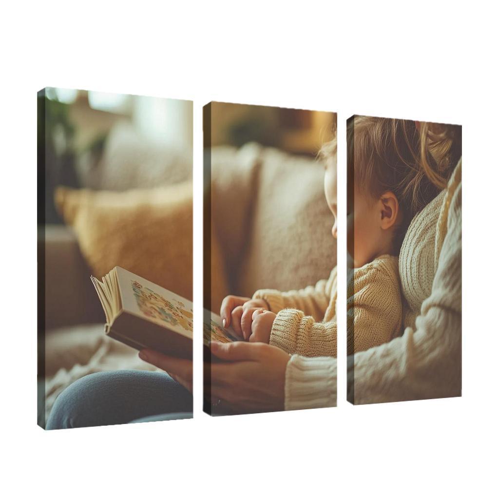 The Nurturing Touch A Mothers Loving Hands Canvas Paintings Frame
