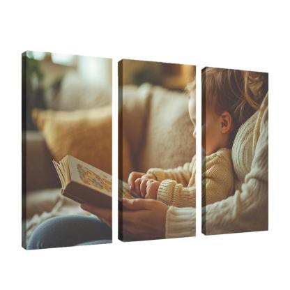 The Nurturing Touch A Mothers Loving Hands Canvas Paintings Frame