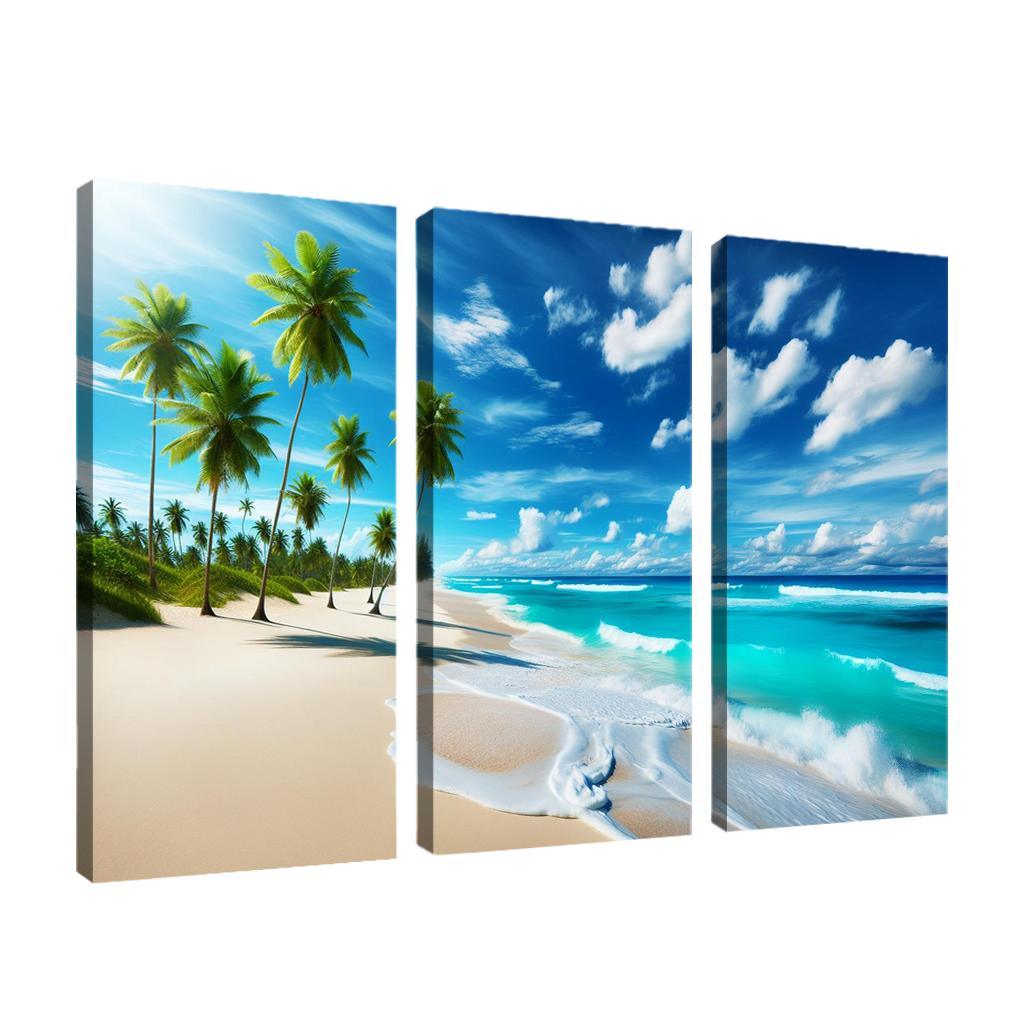 Lush Paradise Tropical Escape Custom Paintings Frame