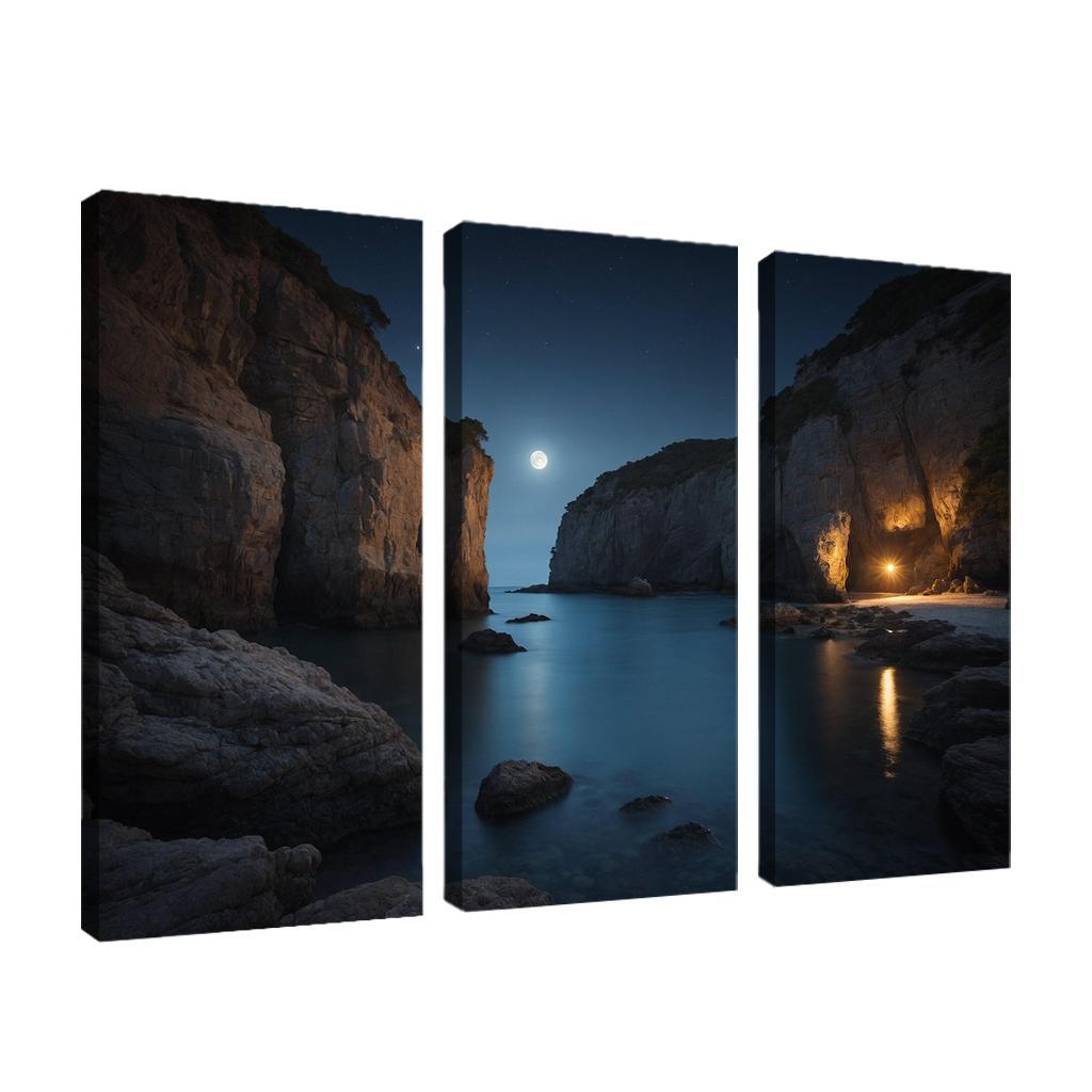 The Enchanted Coves Of Moonlit Waters Art Trends