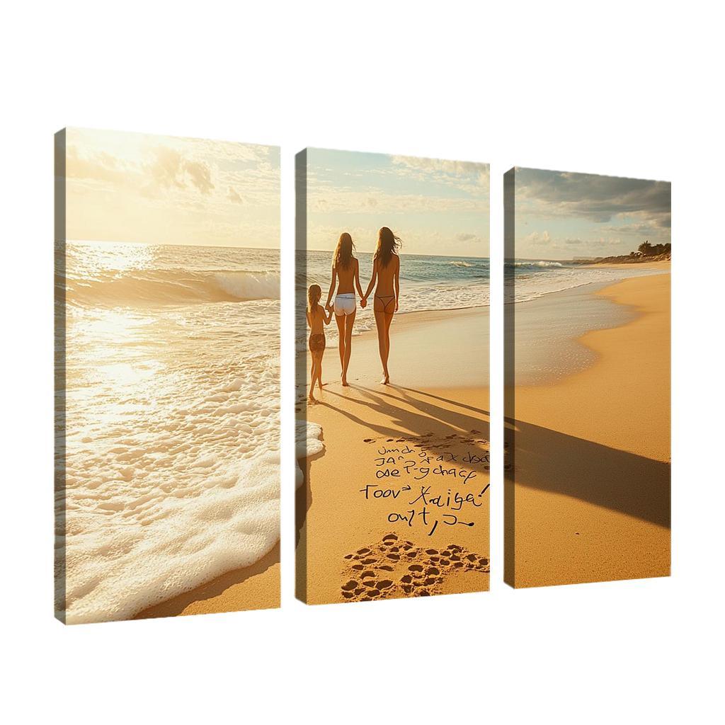 Footprints In The Sand A Mothers Journey One-piece Frames