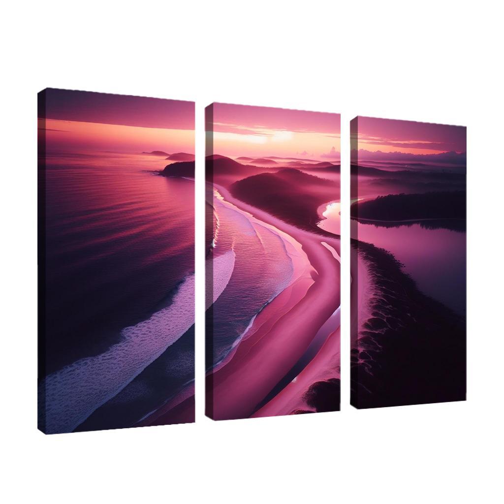 Violet Cove Enchanted Sunrise Spot Custom Paintings Frame