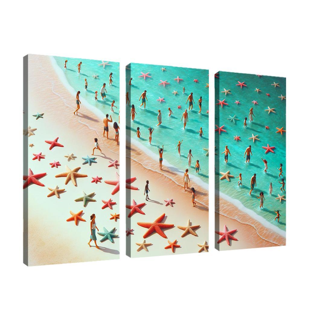 Starfish Lagoon Custom Paintings Frame