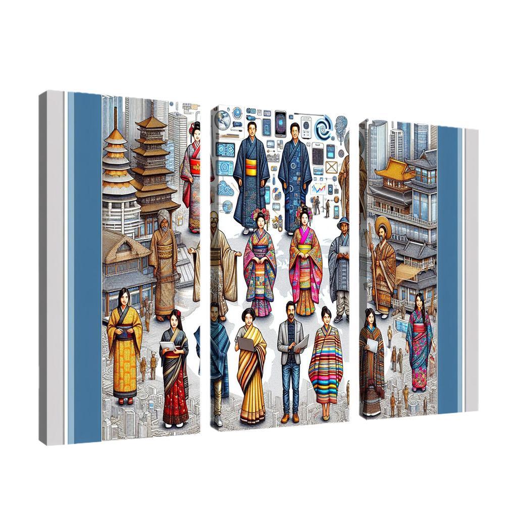 Roots Of Heritage The Value Of Cultural Preservation Custom Paintings Frame