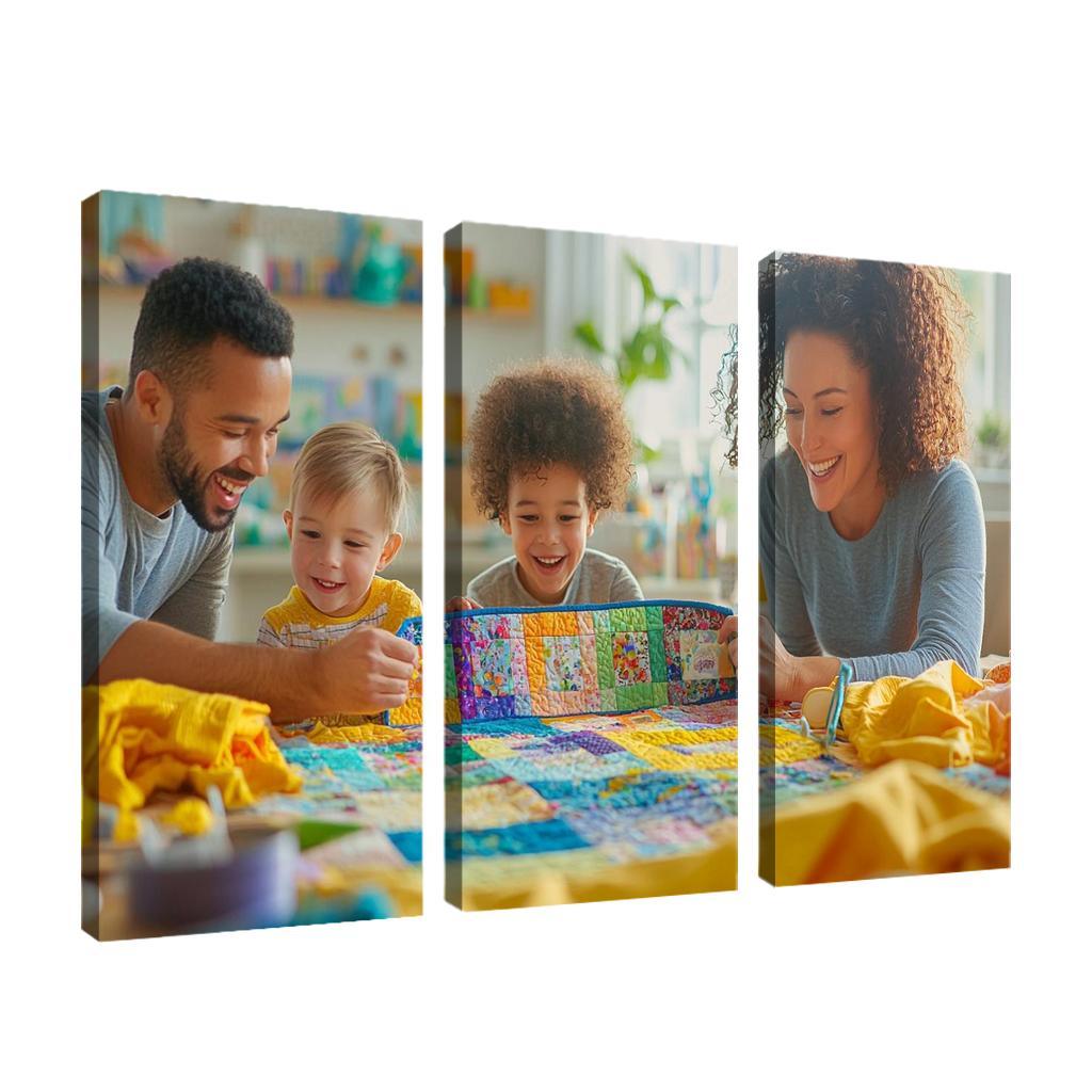 The Quilt Of Love Stitches Of Affection One-piece Frames