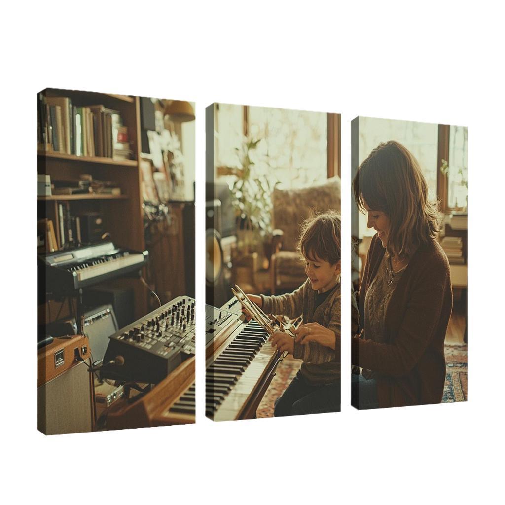 Songs Of The Heart A Mothers Melodic Influence Canvas Paintings Frame
