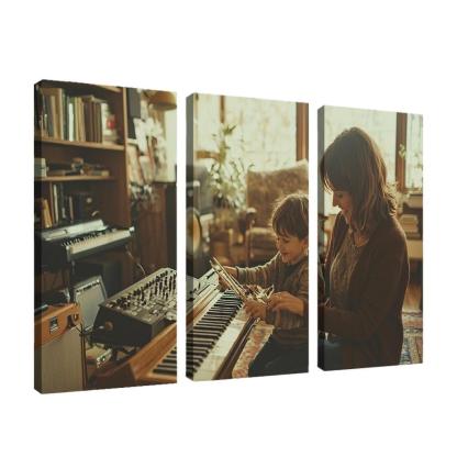 Songs Of The Heart A Mothers Melodic Influence Canvas Paintings Frame