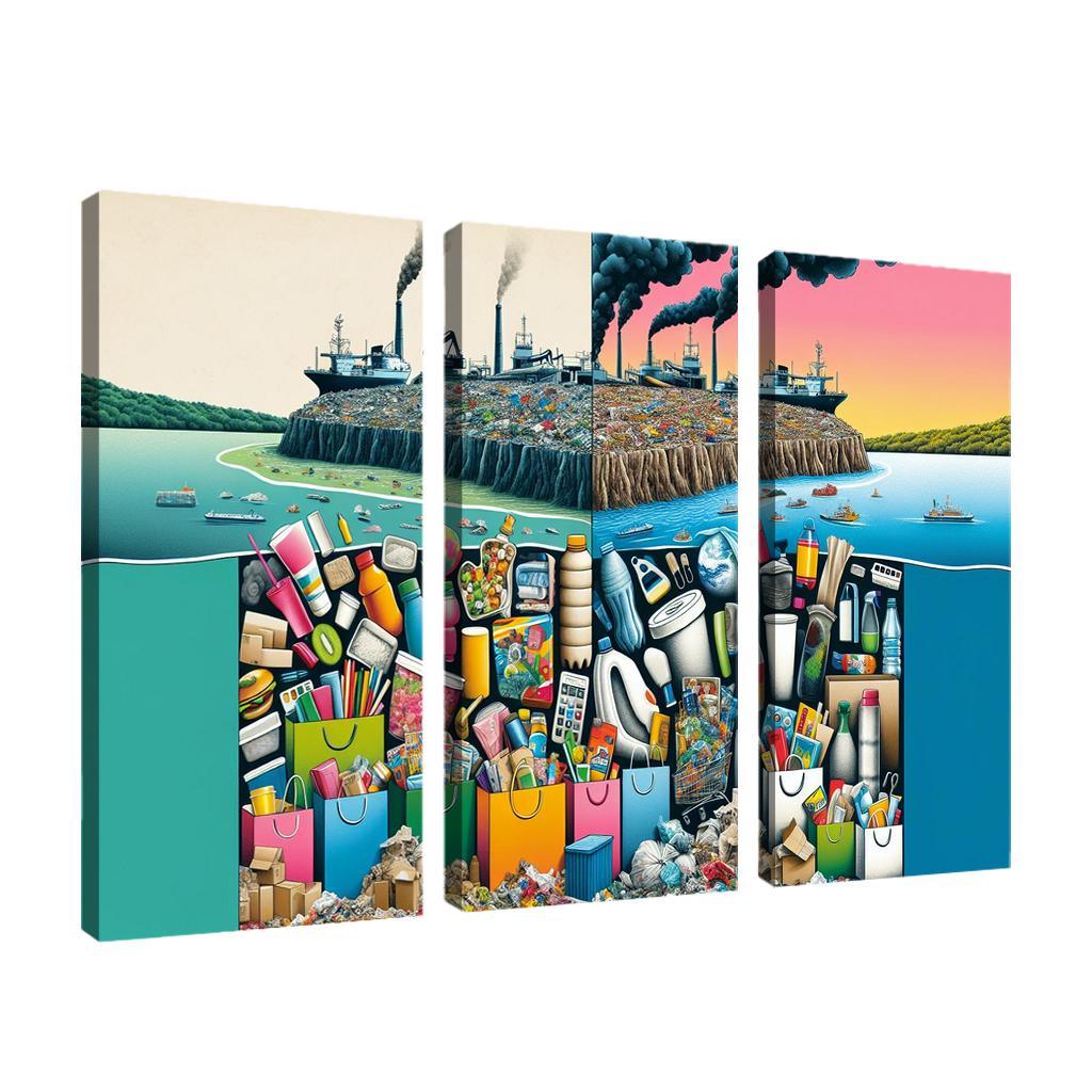 The Cost Of Convenience Visualizing Consumerism's Impact Art Trends