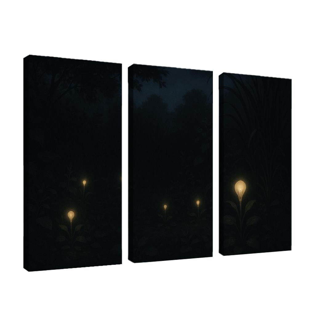 Garden Of Eclipsed Thoughts Oil Paintings Frame