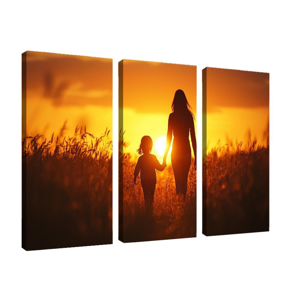 The Light Of Guidance A Mothers Love Custom Paintings Frame